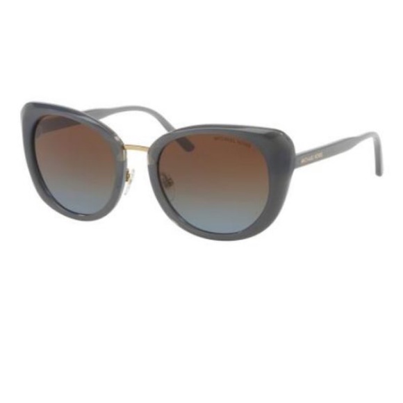 Michael Kors Lisbon Sunglasses in Gray Cat Eye